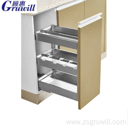 Multi-Function kitchen drawer stainless steel baskets